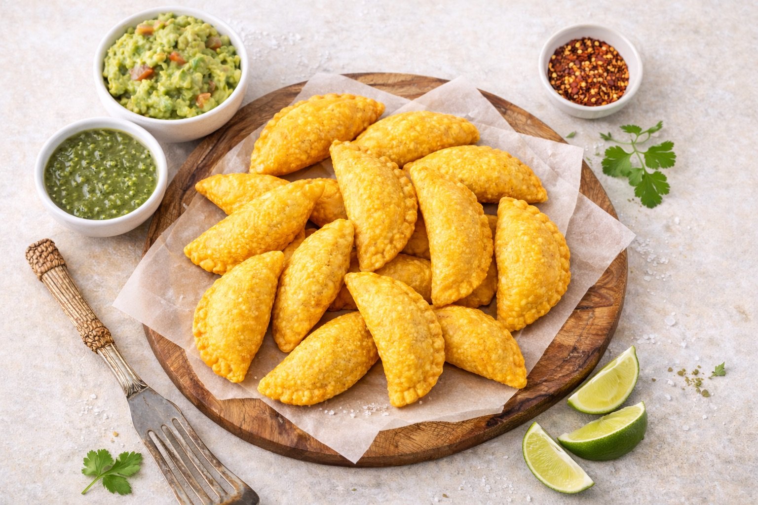 Presentación de Plato Empanadas